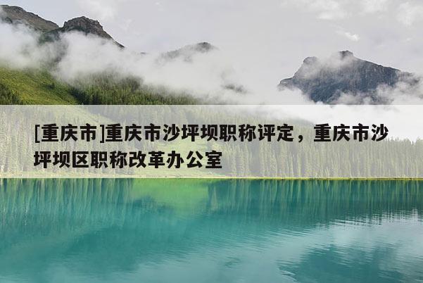 [重慶市]重慶市沙坪壩職稱評(píng)定，重慶市沙坪壩區(qū)職稱改革辦公室
