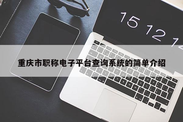 重慶市職稱電子平臺查詢系統的簡單介紹