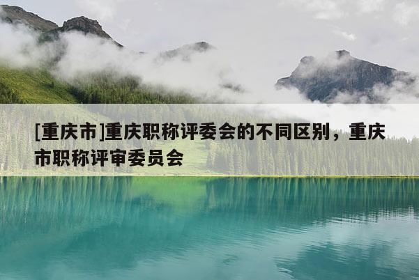 [重慶市]重慶職稱評委會的不同區(qū)別，重慶市職稱評審委員會