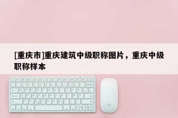 [重慶市]重慶建筑中級(jí)職稱圖片，重慶中級(jí)職稱樣本