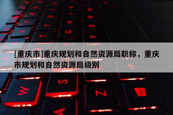 [重慶市]重慶規劃和自然資源局職稱，重慶市規劃和自然資源局級別
