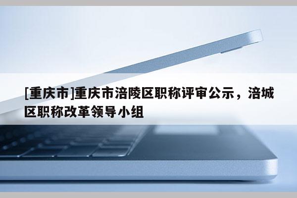 [重慶市]重慶市涪陵區職稱評審公示，涪城區職稱改革領導小組
