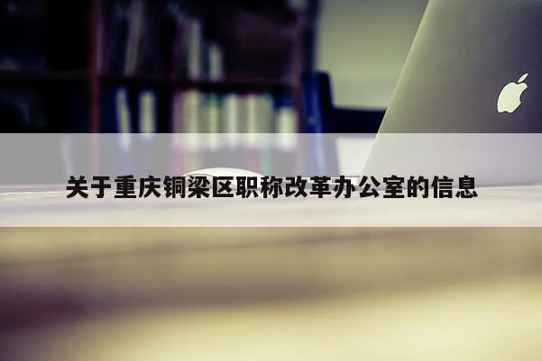 關于重慶銅梁區職稱改革辦公室的信息