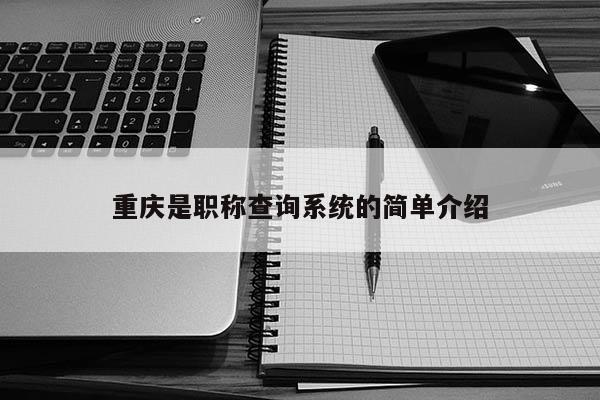 重慶是職稱查詢系統的簡單介紹