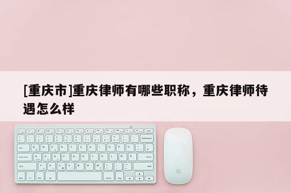 [重慶市]重慶律師有哪些職稱，重慶律師待遇怎么樣
